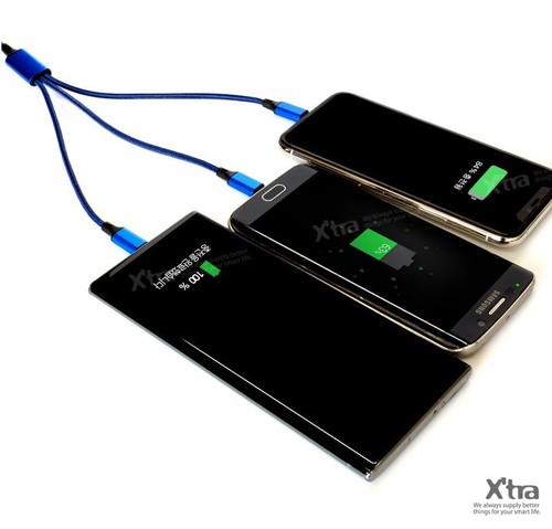 엑스트라 3 in 1 통합 USB 케이블