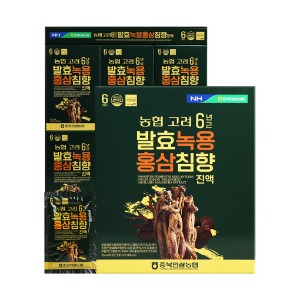 충북인삼농협 발효녹용홍삼침향진액 70ml x 30포